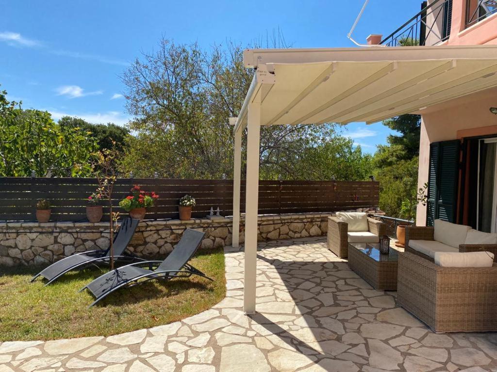 350M Above Sea Villa Vasiliki  Luaran gambar
