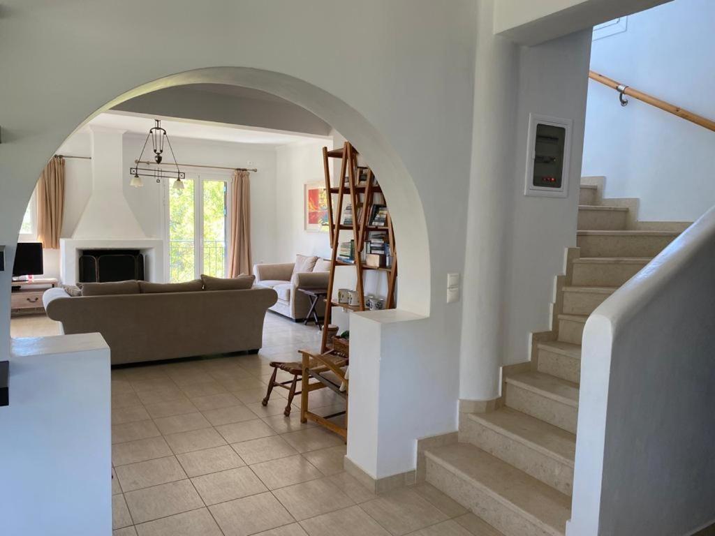 350M Above Sea Villa Vasiliki  Luaran gambar