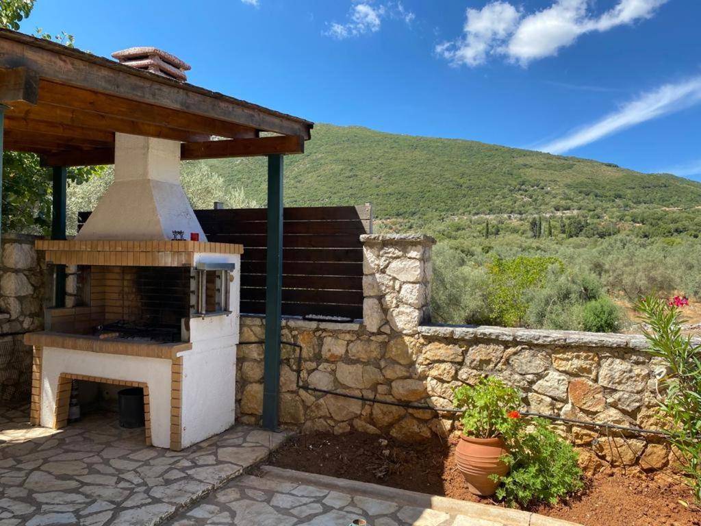 350M Above Sea Villa Vasiliki  Luaran gambar