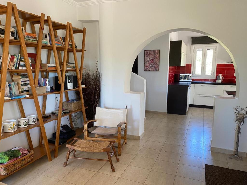 350M Above Sea Villa Vasiliki  Luaran gambar