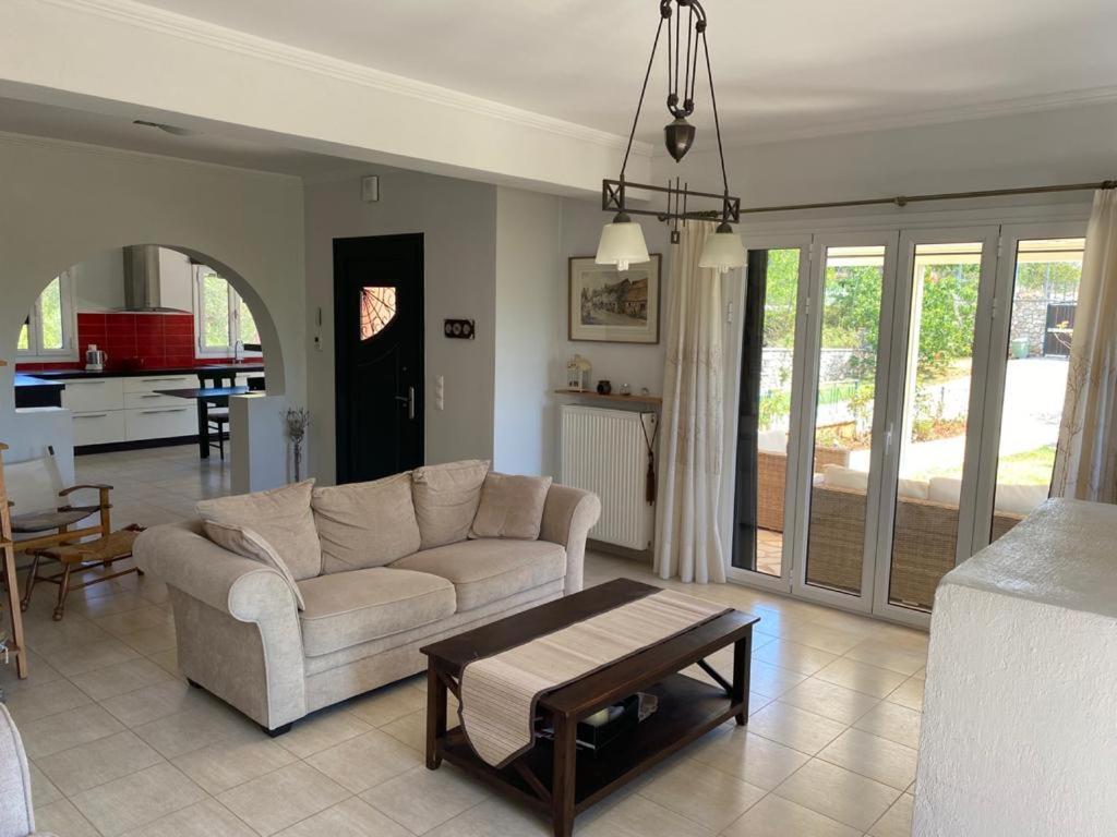 350M Above Sea Villa Vasiliki  Luaran gambar